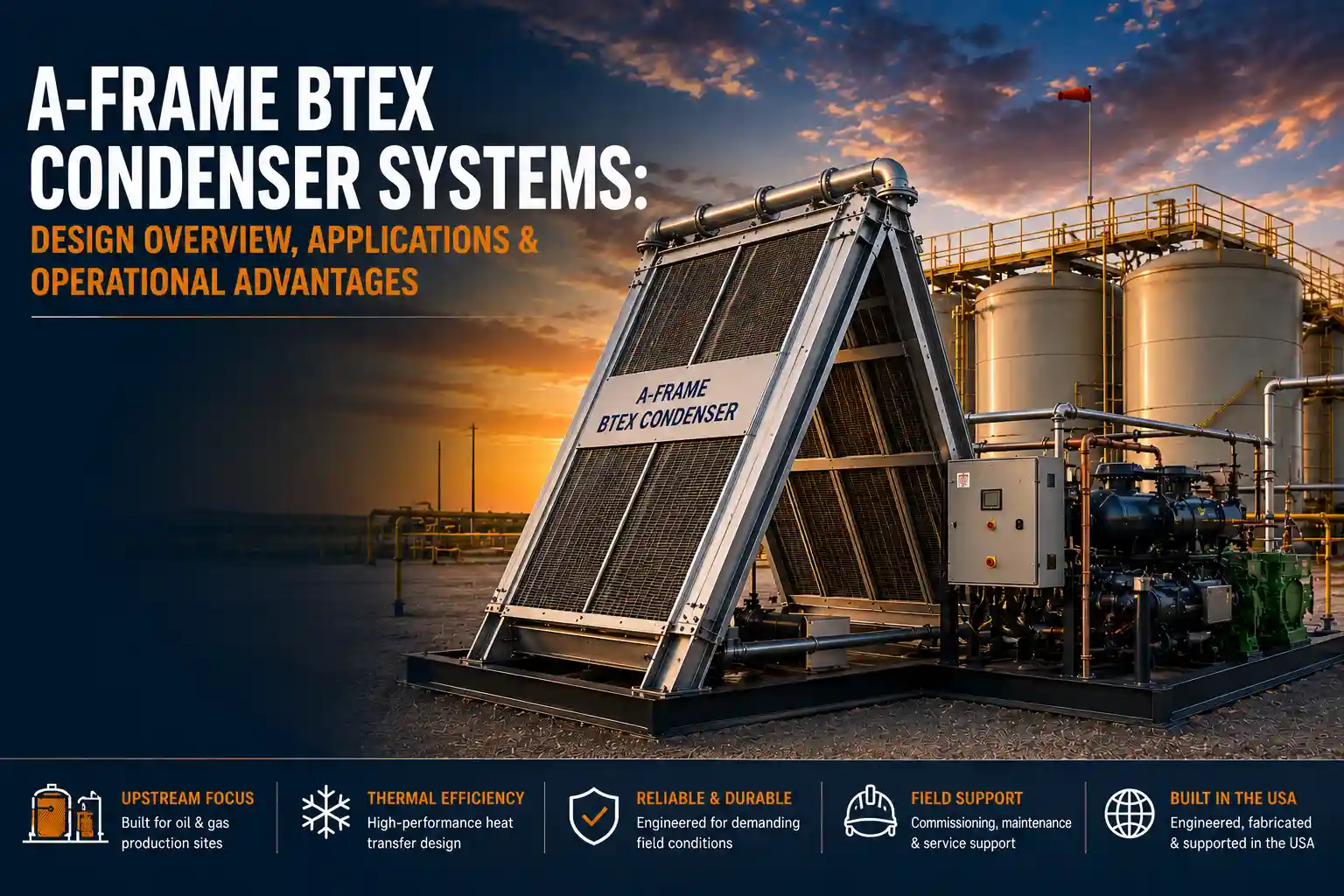 A-Frame BTEX Condenser System