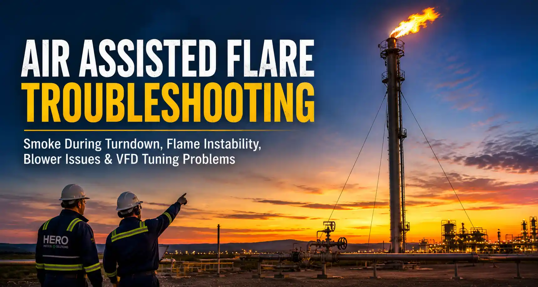 Air Assisted Flare