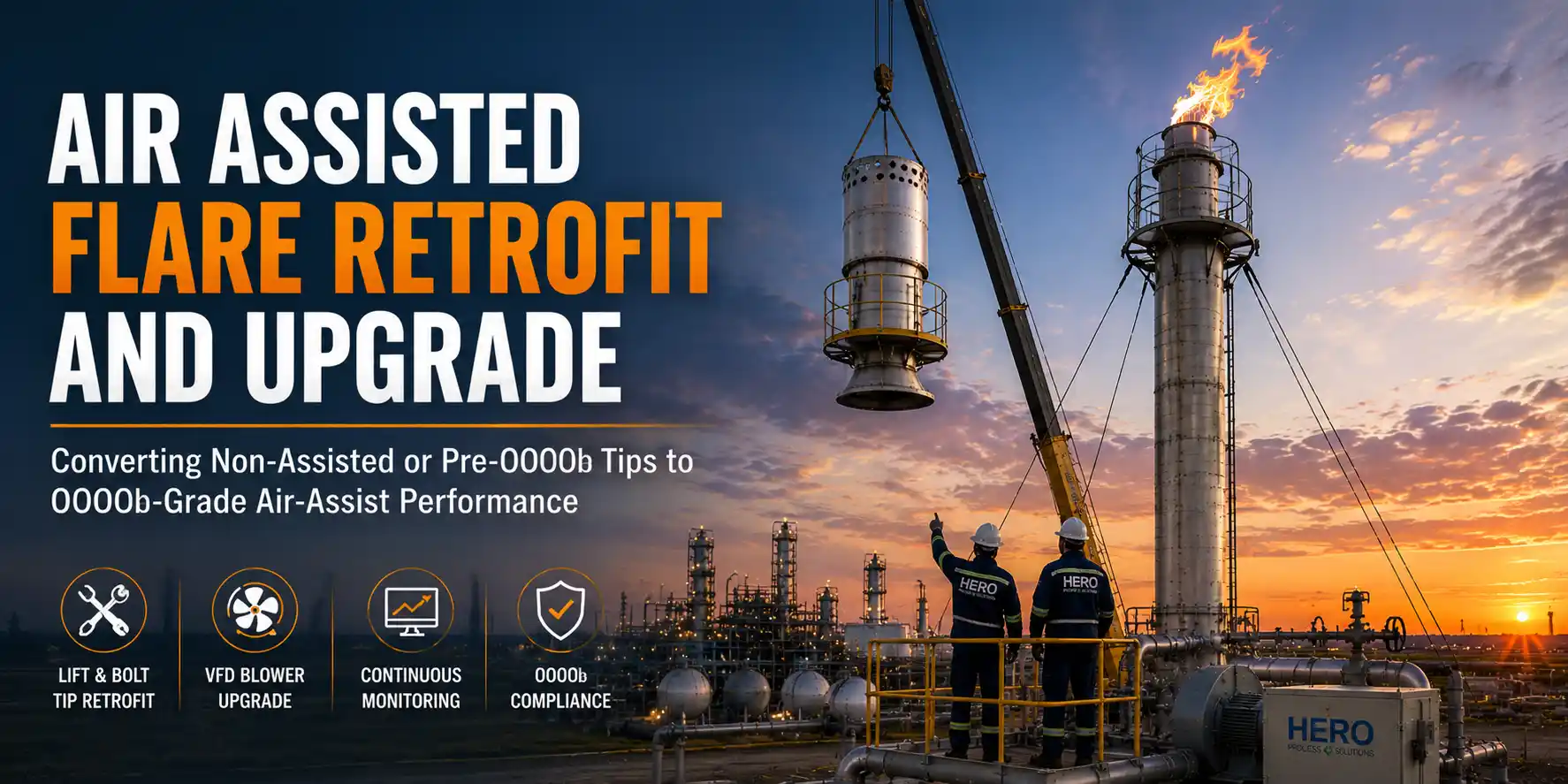 Air Assisted Flare Retrofit