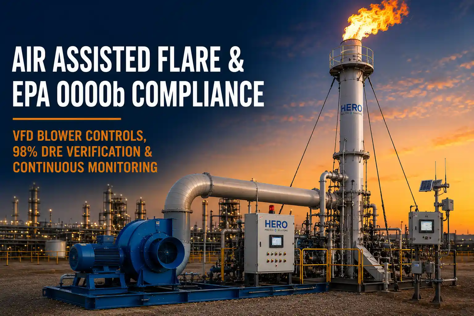 Air Assisted Flare