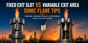 Fixed Exit Slot vs Variable Exit Area Sonic Flare Tips