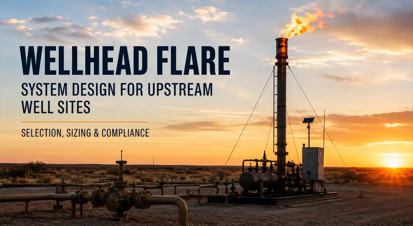 wellhead flare