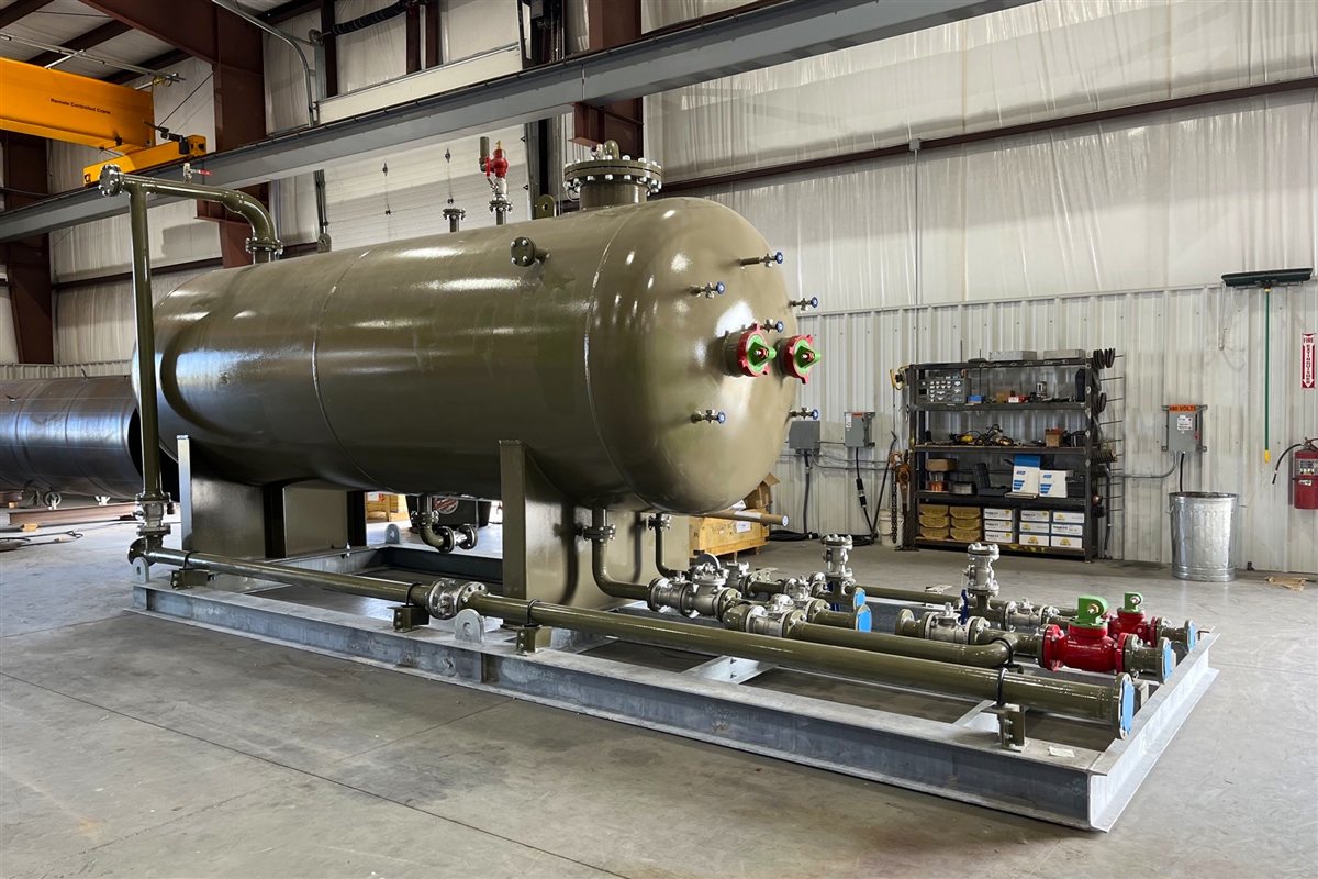 3 Phase Separator Shop Built
