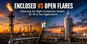 Enclosed vs Open Flares