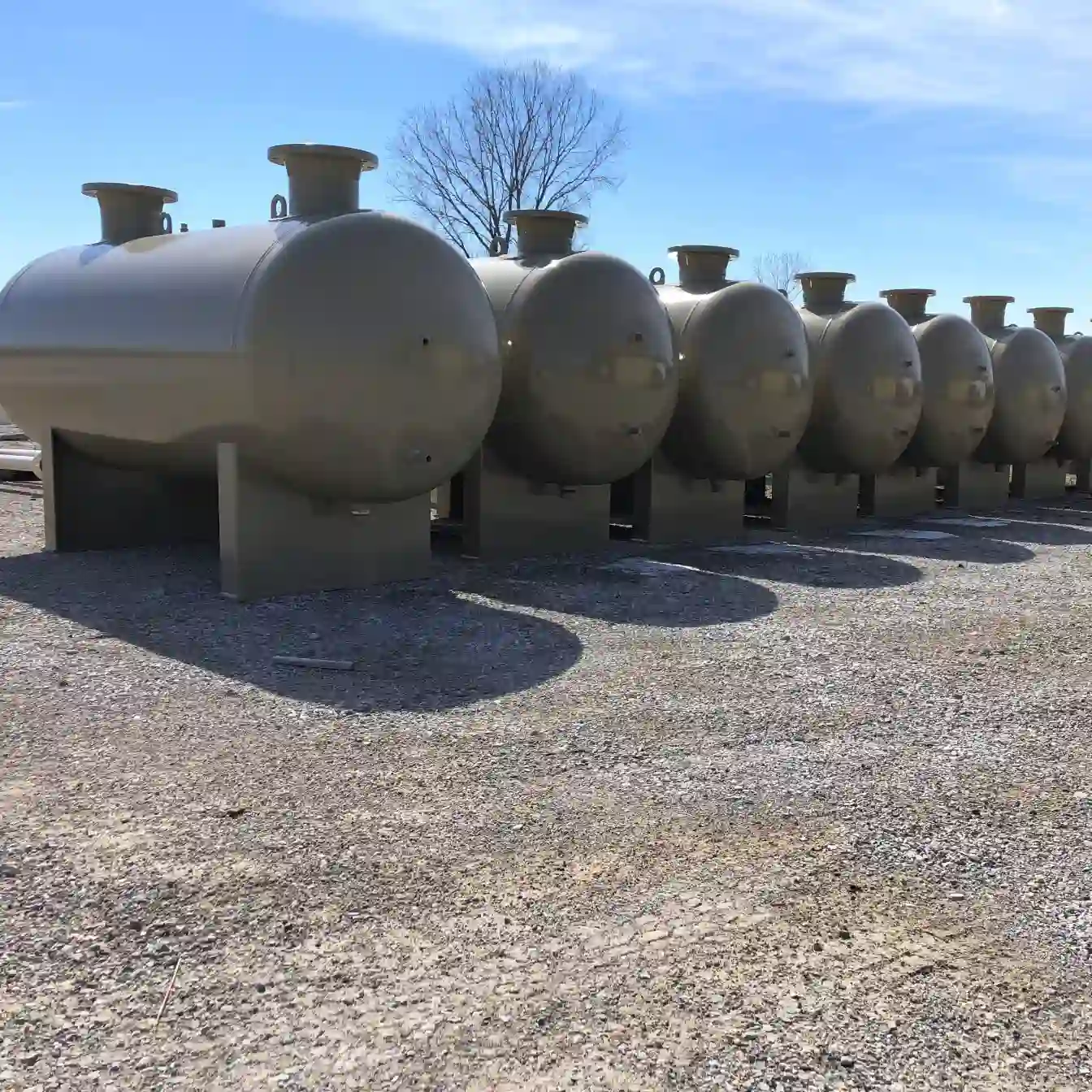 Liquid knockout system equipment