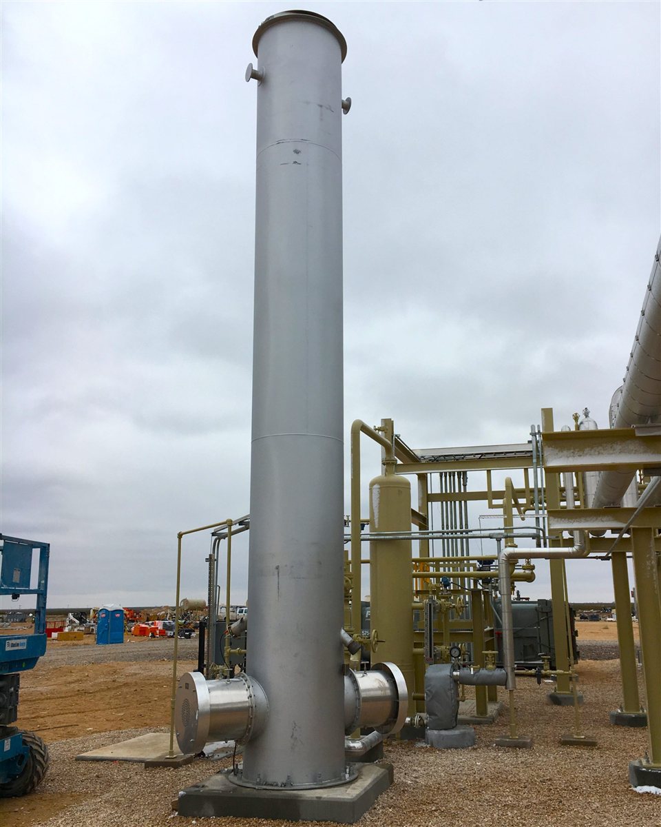Ceramic Lined Thermal Oxidizer