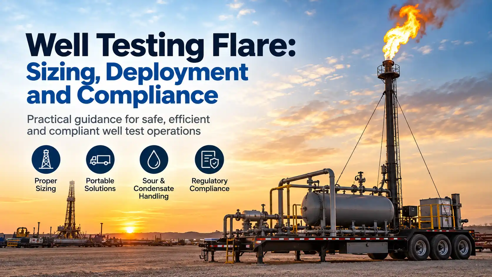 Well Testing Flare: Sizing, Deployment and Compliance