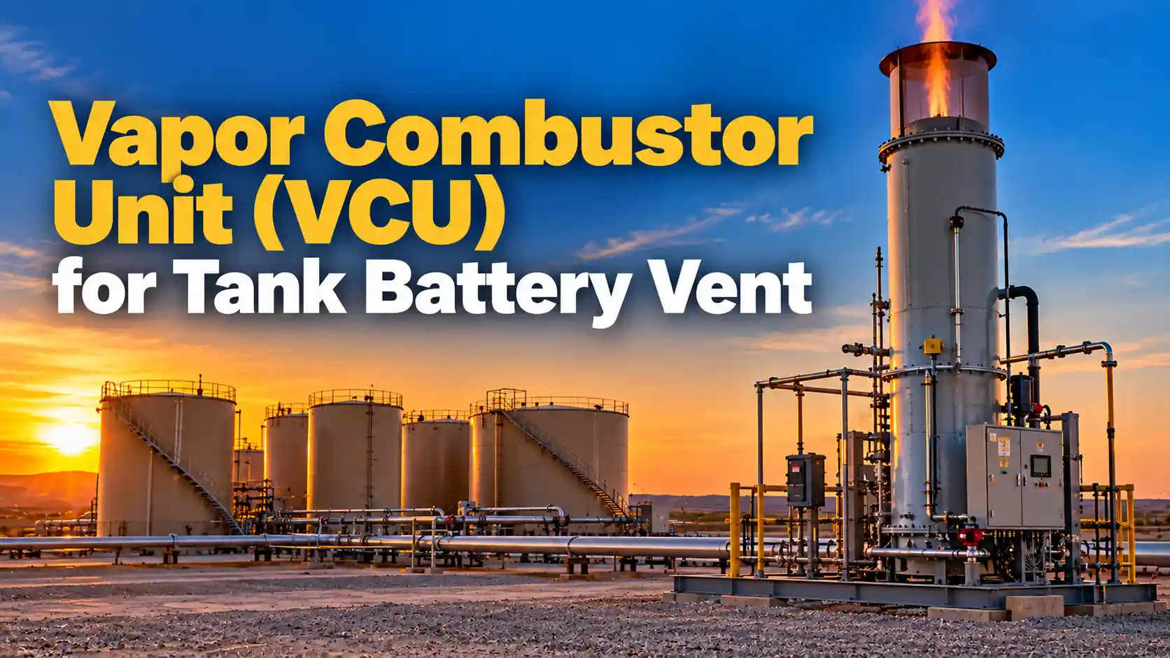 Vapour combustor