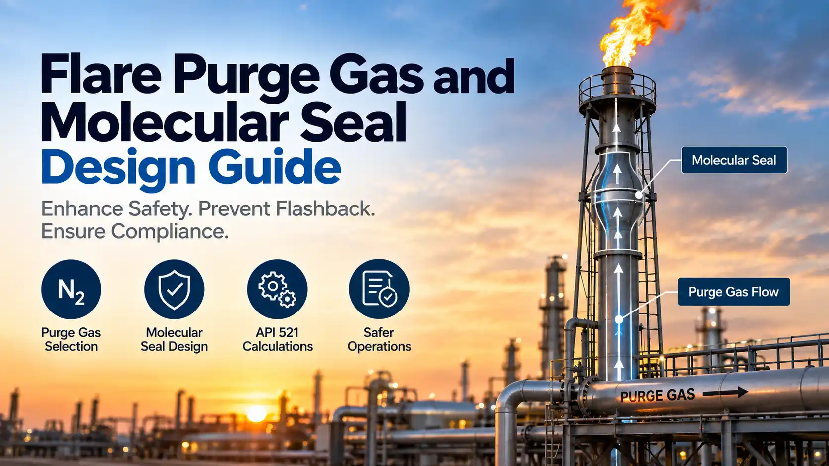 Flare Purge Gas and Molecular Seal Design Guide